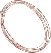 Bare Copper Wire for Crafts 1 Roll Soft Copper Wire 2mm-5m for Jewelry Making Projects