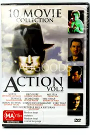 10 Movie Collection Action Vol 2 - Rare DVD Aus Stock New Region ALL