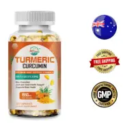 Turmeric Curcumin Highest Potency 95% 1950mg with BioPerine Black Pepper Extract