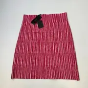 BCBG Skirt Women Medium Mini Simone Pull On 26x18 Stretch Maxazria Pink Cruise +