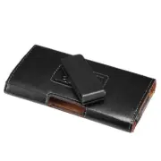 for Oneplus Nord N200 5G (2021) Executive Holster Leather Case Belt Clip Rota...
