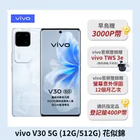 在飛比找PChome24h購物優惠-vivo V30 5G (12G/512G) -花似錦