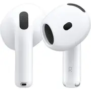 Apple AirPods 4 Wireless Earbuds, Bluetooth Headphones, Adaptive Audio, USB-C
