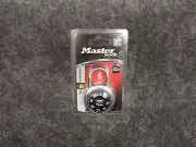 NEW Master Lock PADLOCK 1500D 1-7/8" X 3/4" ANTI SHIM, Cut Resistance 9/32" NOS