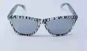Oakley Frogskins OO9013-70 - Matte Clear-Chrome Iridium by Oakley for Women -...