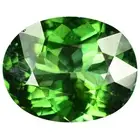 5.5 Ct. Beautiful Natural Oval Green Apatite Gemstone WITH GLC CERTIFY