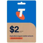 Australia Telstra: $2 Sim Card PAYG Starter SIM Kit - International Shipping