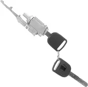 HEALEEP 1 Set Ignition Lock Key Cylinder for Civic Durable Ignition Switch with Key Precision Fit Vehicle Lock Cylinder Reliable Automotive Replacement
