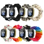 For Fitbit Versa 3 / Sense Scrunchie Wrist Loop Watch Band Strap Bracelet