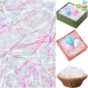 JOYIN 12oz (340g) Easter Iridescent Plastic Grass, 1 Count (Pack of 1), Shiny