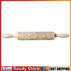 Valentine Day Letters Embossing Rolling Pin for DIY Baking Cookies (Rose)