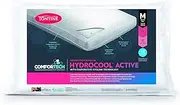 Tontine Comfortech Hydrocool Active Pillow – High & Firm Support with Hydrocool Technology for Moisture-Wicking & Cooling – Antibacterial Ultrafibre Fill – Machine Washable – Australian Made