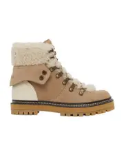 lace-up ankle boots 37 Brown