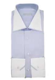 NEW STEFANO RICCI Dress Shirt 100% Cotton Size 15.75 Us 40 Eu ( C217)