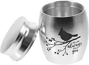 Parrot Cremation Urn Miniature Keepsake Ashes Memorial Urn for Pet Birds Elegant Design for Lasting Remembrance