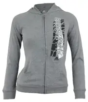 Adidas NBA Youth Girls Brooklyn Nets All Net Tri-Blend Hoodie, Gray