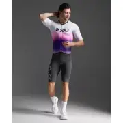 2XU Men's Light Speed React Sleeved Tri Suit - 2025