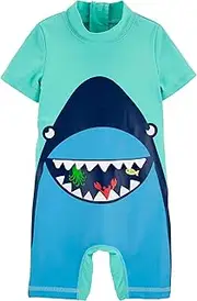 [Carter's] 1-Piece Rashguard Swimsuit (Shark