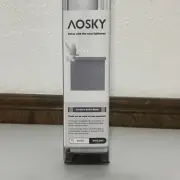 AOSKY Cordless Roller Blind Shades Blackout Windows Room Darkening 23”x72” White