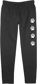 [Fifth Sun] Women's Paw Repeat Print Juniors' Joggers