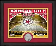 Highland Mint Kansas City Chiefs 9" x 11" Stadium Coin Photo Mint