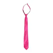 Hot Pink Satin Tie