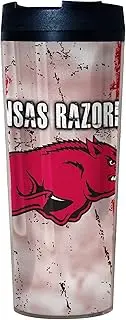 NCAA Arkansas Razorbacks 16-Ounce Traveler Mug with Lid