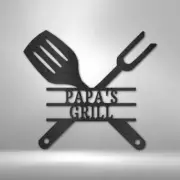BBQ-Inspired Metal Wall Art Pieces - High-Quality and Built to Withstand the Ele