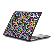 MacBook Air 13-inch (M2 - M4) Impact Case HEARTS BY ROMERO BRITTO