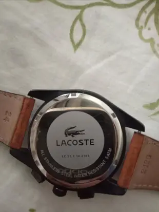 Lacoste 三眼經典復古腕錶