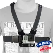 Compatible With GoPro Hero Chest Strap Elastic Harness Mount Adjustable Camera
