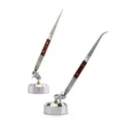Third Hand Tweezers Soldering Tweezers with Rotatable Base for Jewelry Repairing