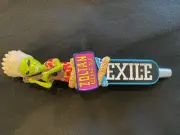 HTF - Exile Brewery - Zoltan Island Ale beer tap handle - New and Rare