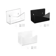 Mail Holder Letter Folder Acrylic Wall Mounted File Holder Desktop Envelope Rack
