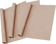 Ubrand 3 Pack PTFE Teflon Sheet, 12" x 16" Heat Press Transfer Sheet, Non-Stick, Reusable, Heat Resistant Craft Mat