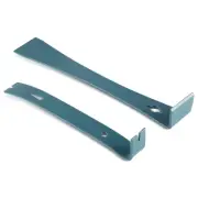 SN-KNIFE 2pc 7-1/4" & 9-1/4 Flat Pry bar, Teardrop Nail Puller,High-Carbon St...