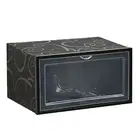 Shoe Container Visible Moisture-proof Print Bag Storage Dorm Shoe Storage Box