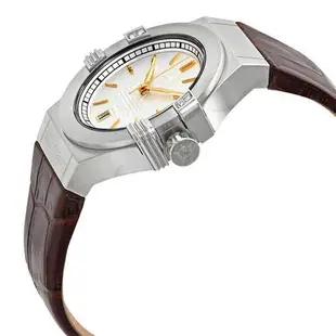 【MASERATI】瑪莎拉蒂 POTENZA LOGO浮雕 日期顯示 R8851108506 皮錶帶女錶 白 34mm