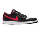Nike Air Jordan 1 Low NBY Black Fire Red White Toe 553558-063 Mens Shoes Size 12