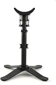 homcare Horse Hoof Stand, 2-in-1 Farrier Hoof Stand with Adjustable Height, Interchangeable Cradle & Post Support for Front & Hind Legs, Metal Body Construction Hoofjack