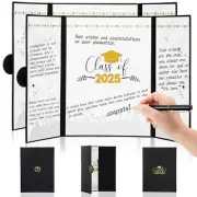 Sayglossy 2PCS Graduation Gift Guest Book with 2PCS Pen Graduation Signature ...