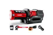 X Bull Electric Winch 5000Lbs 12V 15.2M Synthetic Rope Wireless Atv Utv 4Wd Boat Tow Bars & Winches