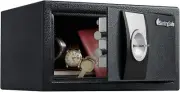 Safe Security House Home Office Money Wall Floor Shelf Compact Steel Key lock