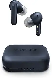 [Urbanista] London True Wireless in-Ear Headphones Noise Cancelling Headphones, 25 Hours Runtime, Hi-Fi Stereo Sound, Bluetooth 5.0, Built-in Microphone, Compatible Android and iOS, Blue