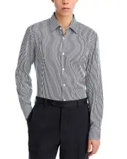 Boss Hank Slim Fit Button-Front Shirt