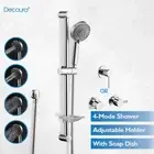 Decaura Shower Rail Set Hand Held Shower Head Wall Tapware Shower Mixer Taps