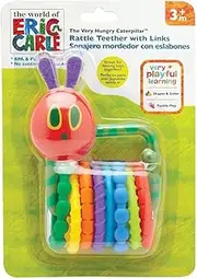Eric Carle - Very Hungry Caterpillar Teether LinksActivity Toy,14 x 10 x 6cm