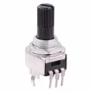 10 x 1K Linear 9mm Potentiometer Knurled 6mm Shaft