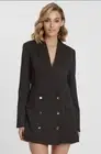 Ainsley Tuxedo Jacket Dress, Black size 12, Brand New, Read Description For info