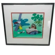 1999 Warner Brothers "BEDEVILED RABBIT" SERICEL w/Certificate of Authenticity